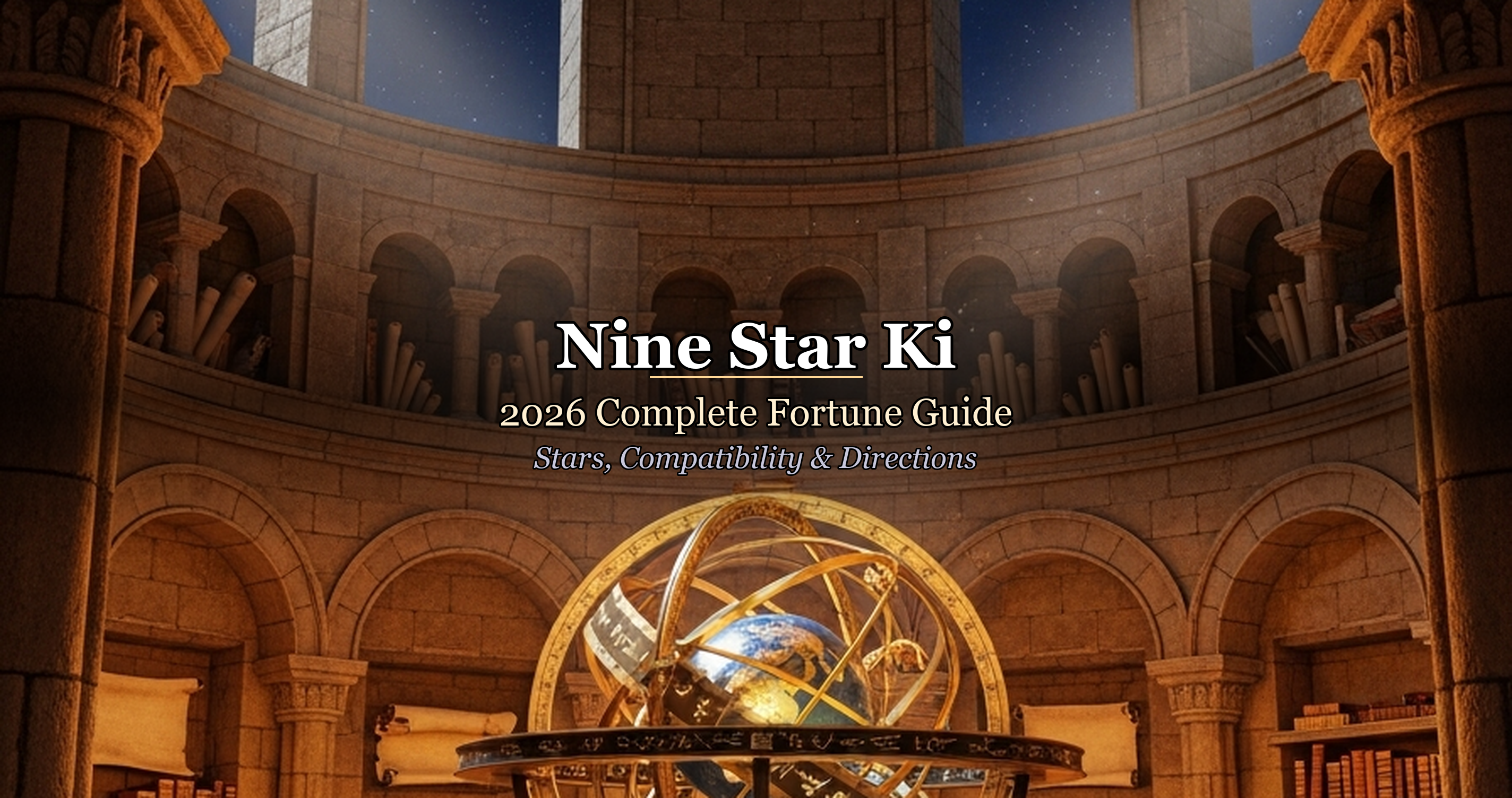 Nine Star Ki: 2026 Complete Fortune Guide — Stars, Compatibility & Directions