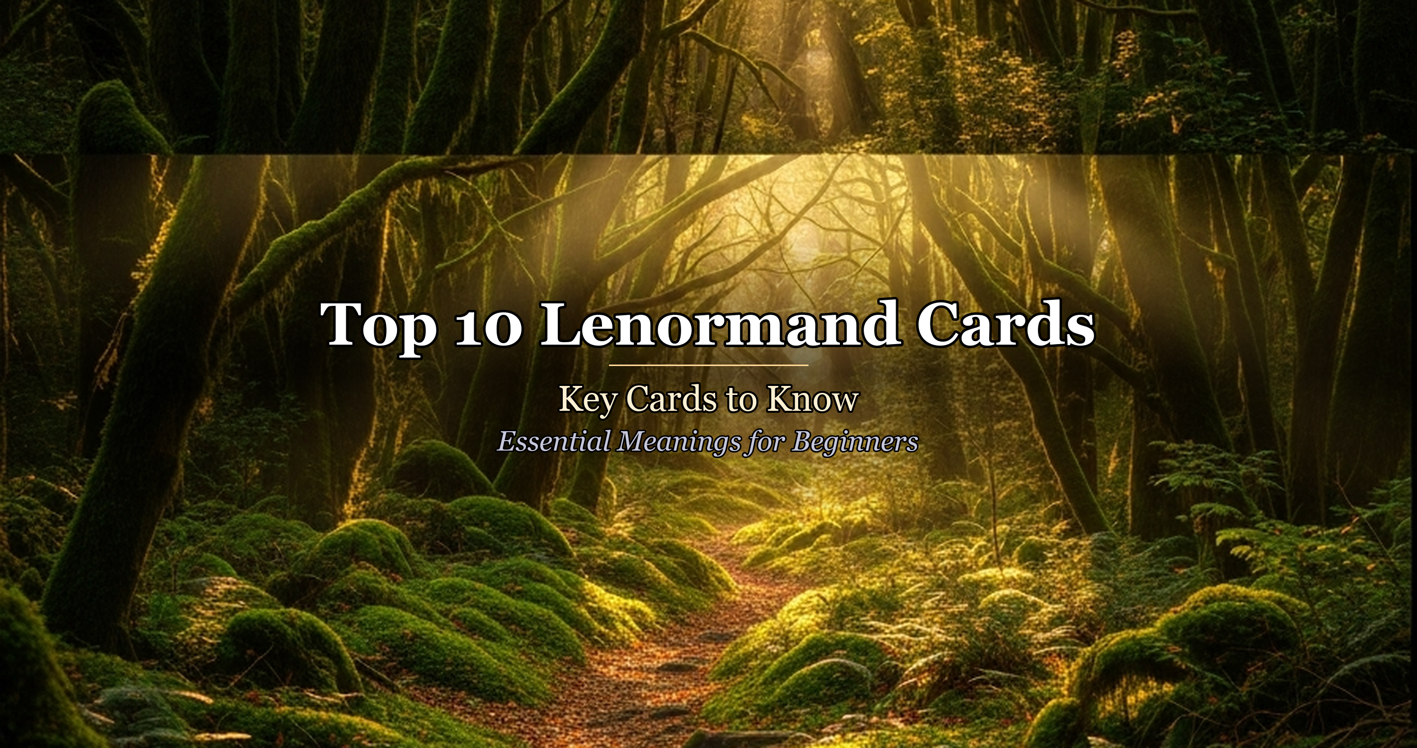 Top 10 Lenormand Cards: Key Cards to Know — Essential Meanings for Beginners