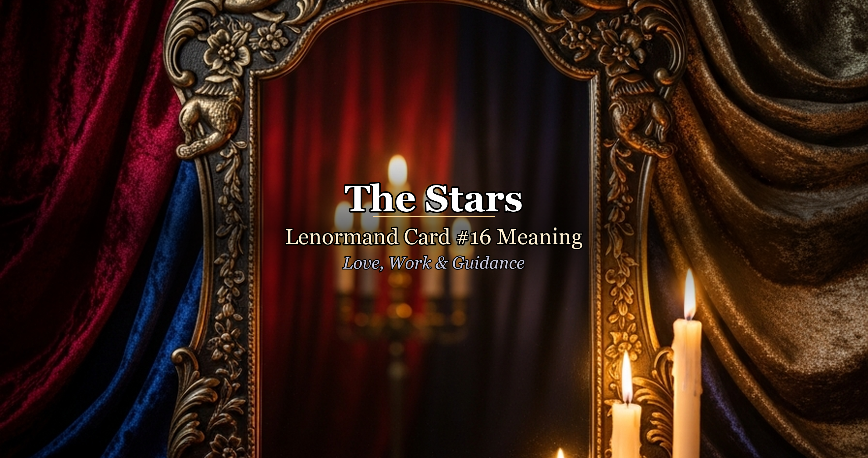 The Stars: Lenormand Card #16 Meaning — Love, Work & Guidance