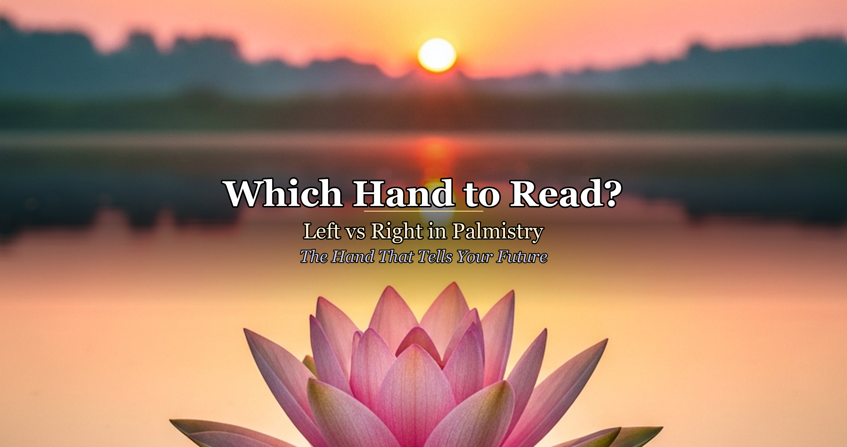 Which Hand to Read?: Left vs Right in Palmistry — The Hand That Tells Your Future