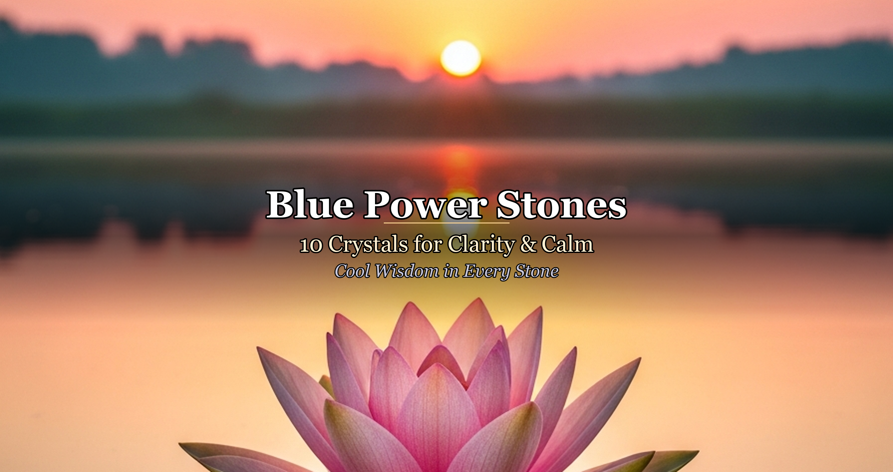 Blue Power Stones: 10 Crystals for Clarity & Calm — Cool Wisdom in Every Stone
