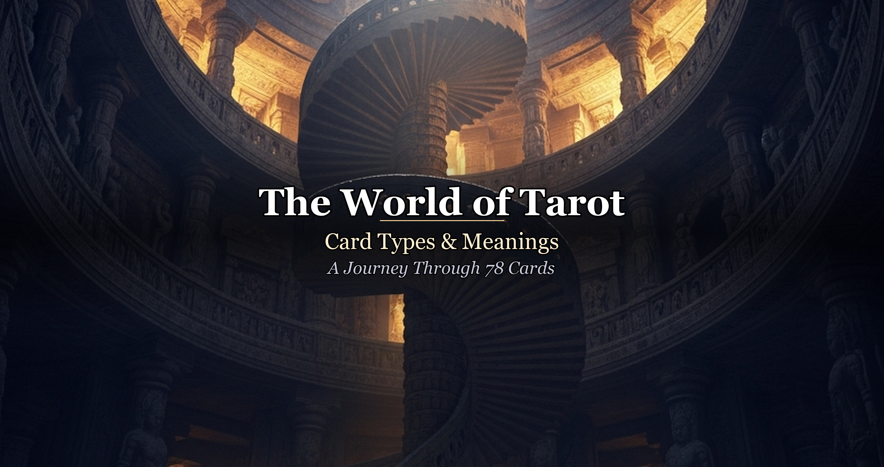 The World of Tarot: Card Types & Meanings โ A Journey Through 78 Cards