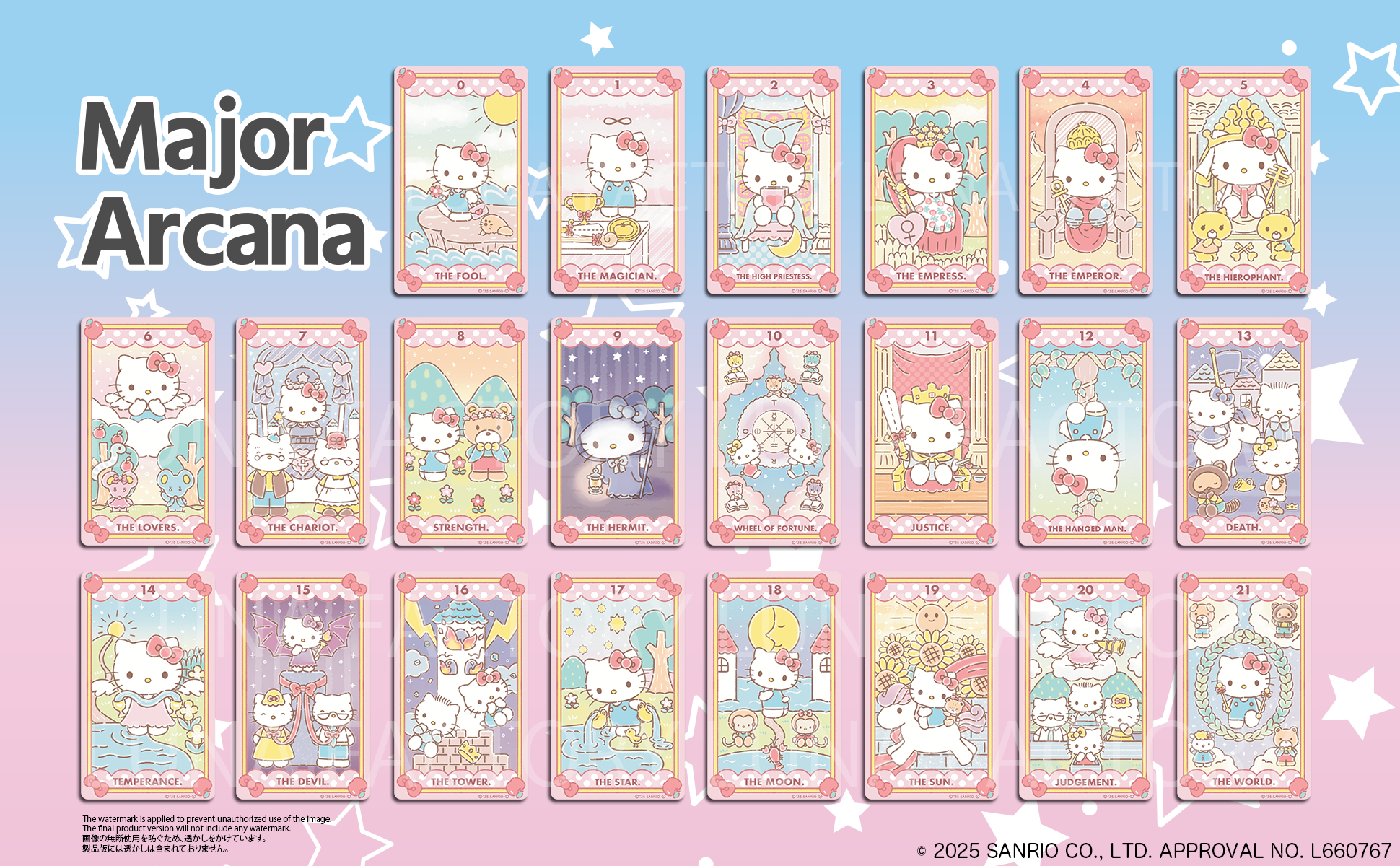 Luna's Hello Kitty Tarot — Official Sanrio 78-Card Deck