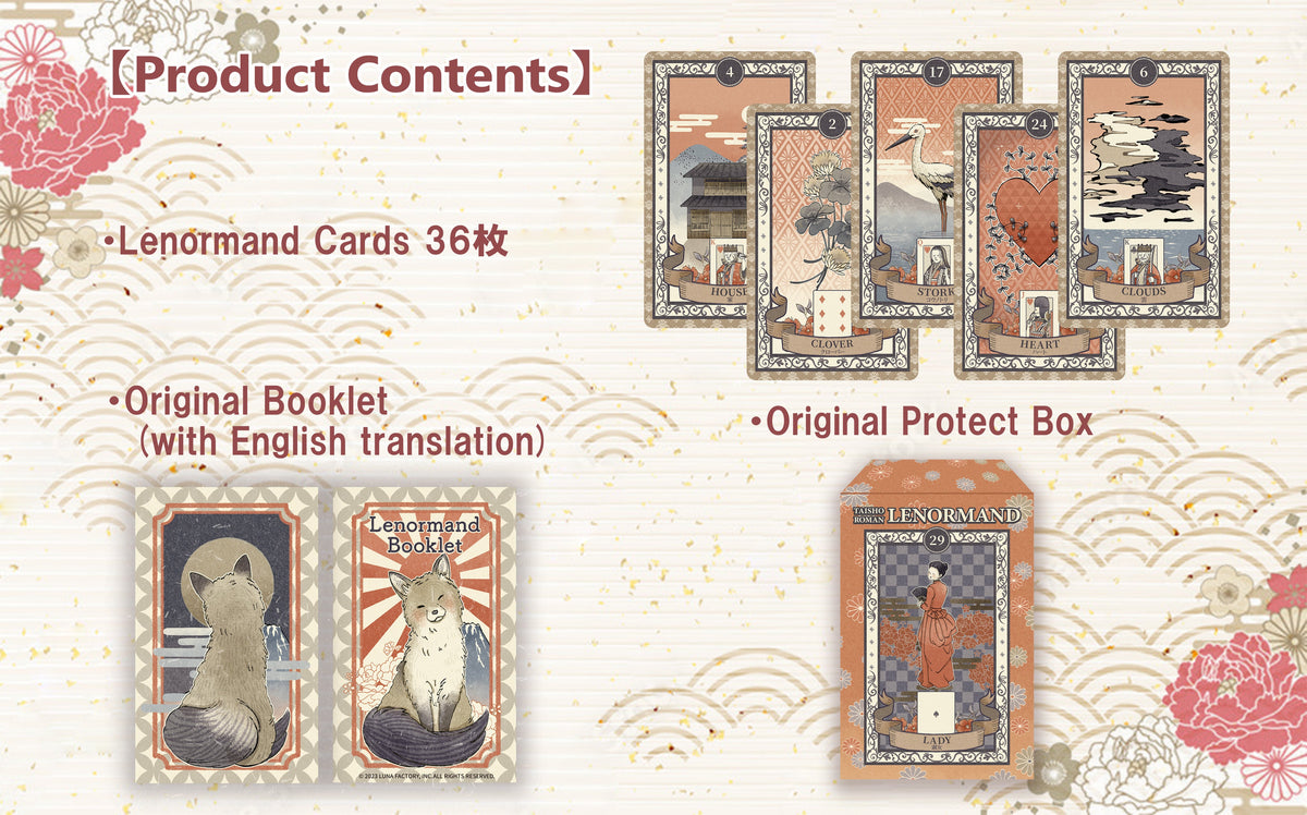Taisho Roman Lenormand — 36-Card Deck