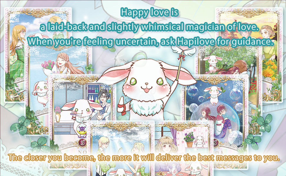 RABBIT MAGIC CARD FOR HAPPY LOVE