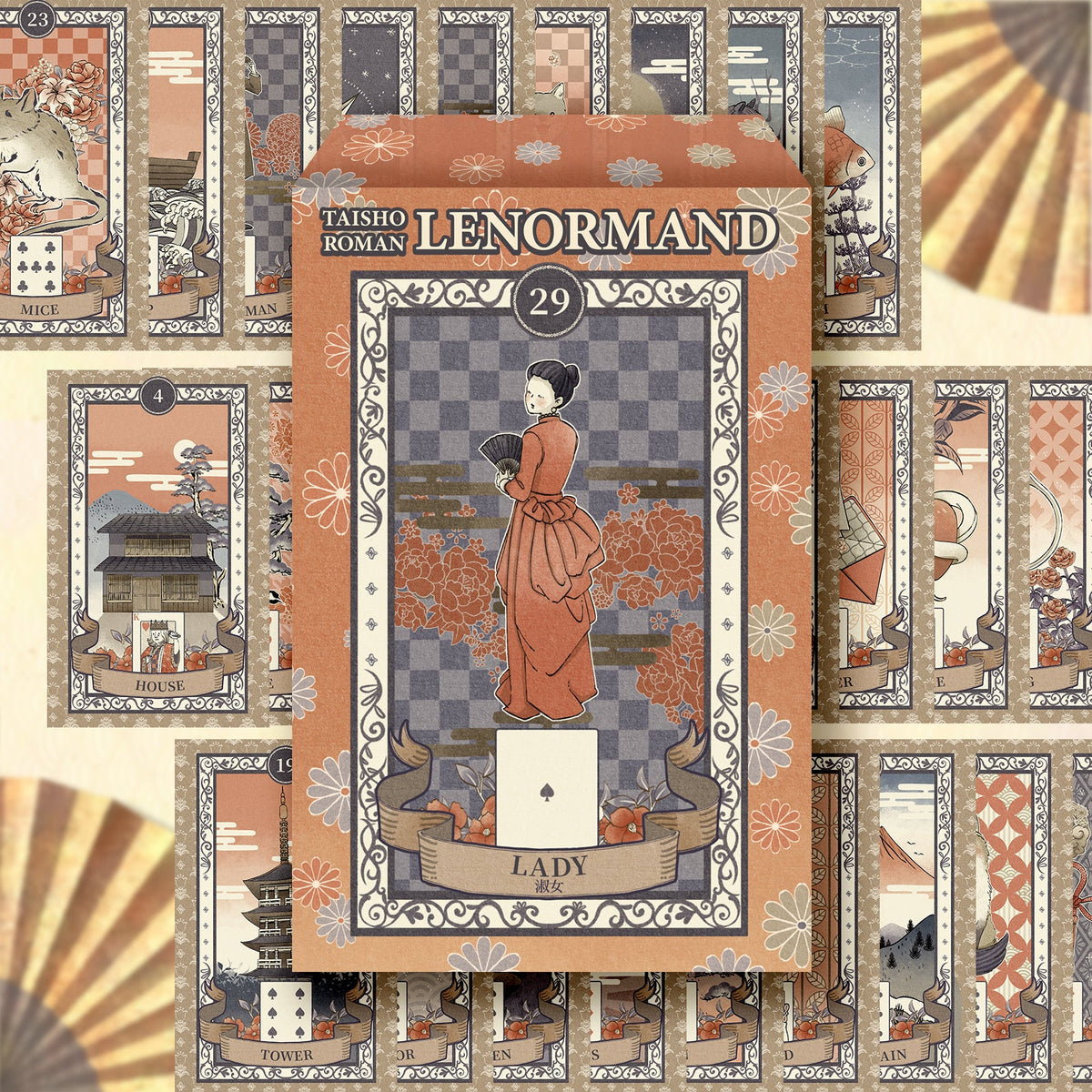 Taisho Roman Lenormand — 36-Card Deck