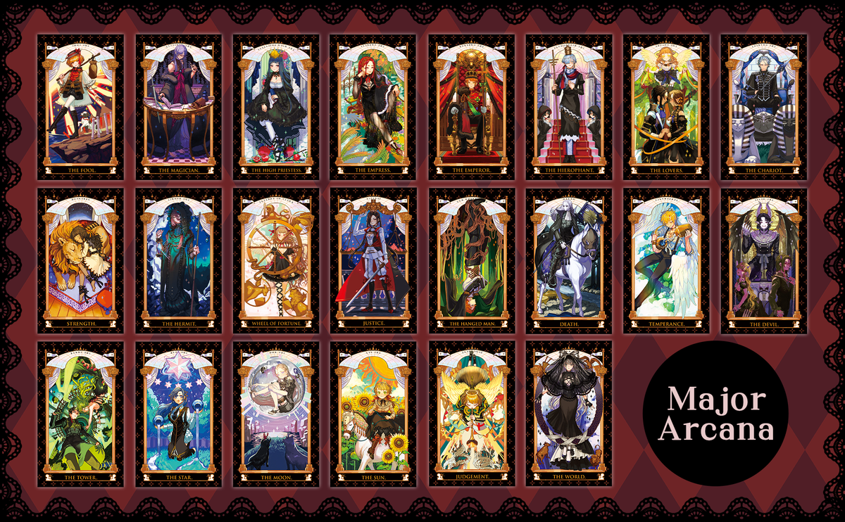 Luna's Gothic Tarot — 78-Card Large-Format Dark Art Deck