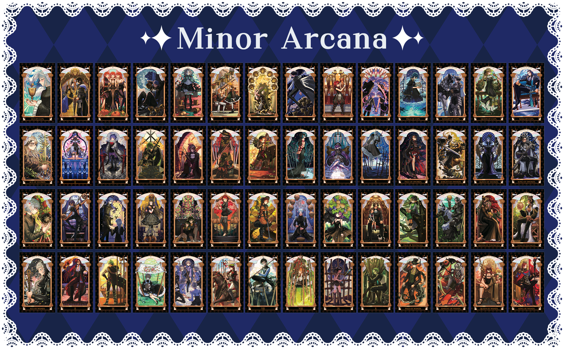 Luna's Gothic Tarot — 78-Card Large-Format Dark Art Deck