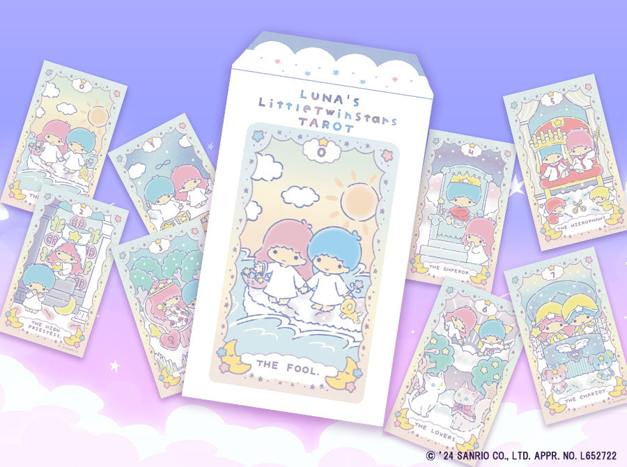 Luna’s Little Twin Stars Tarot (Kiki & Lala) 【Beginner-Friendly】