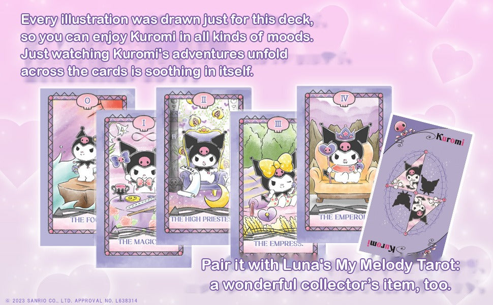 Luna's Kuromi Tarot promotional image (English)