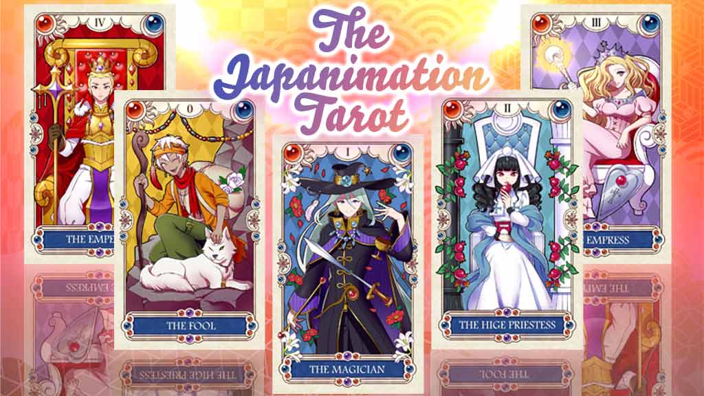 JAPANESE ANIME TAROT 【Animation, Kawaii, 78 pieces】