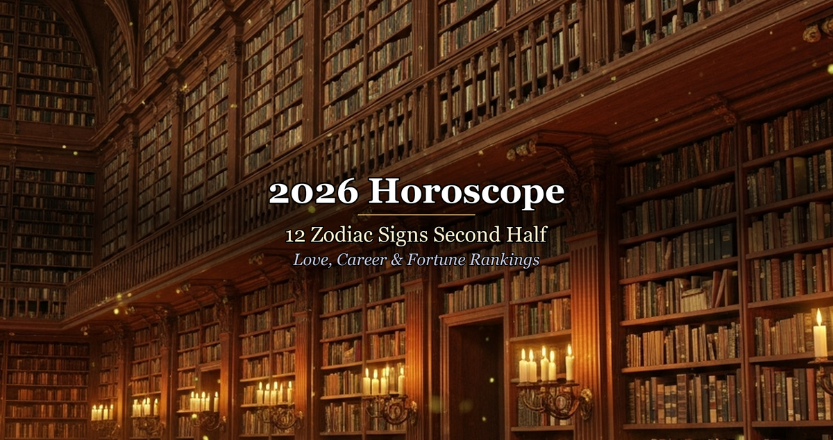 2026 Horoscope: 12 Zodiac Signs Second Half — Love, Career & Fortune R