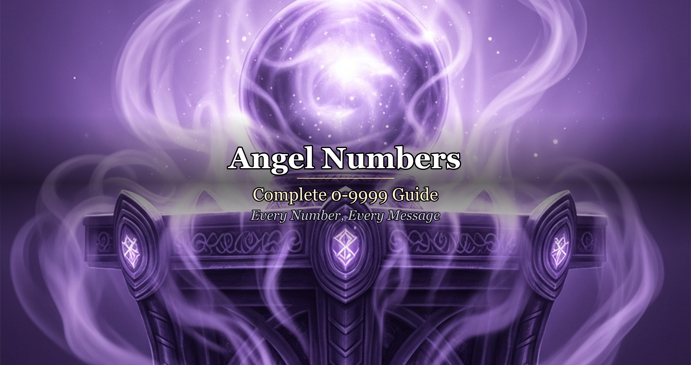 Angel Numbers: Complete 0-9999 Guide — Every Number, Every Message