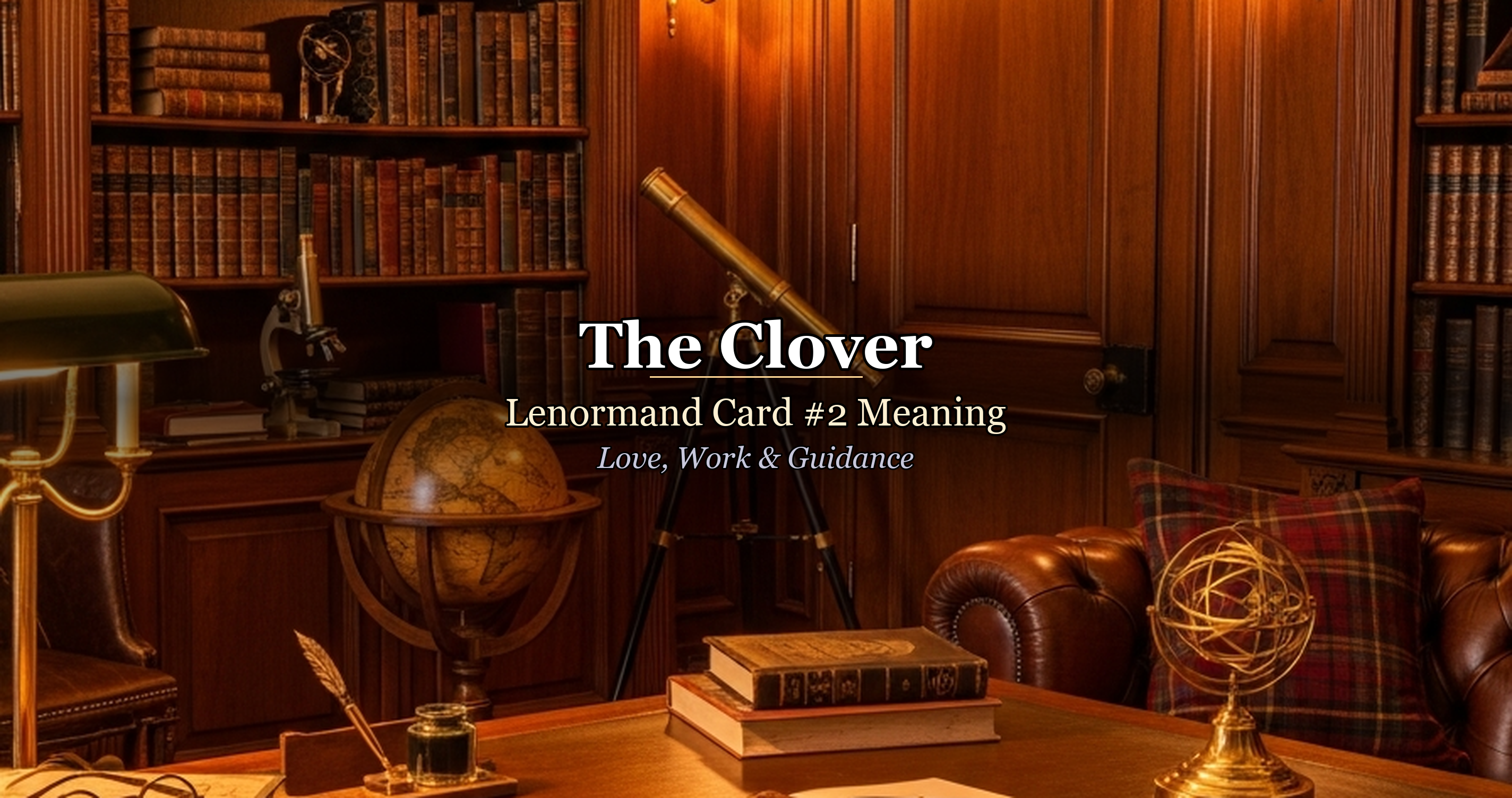 The Clover: Lenormand Card #2 Meaning — Love, Work & Guidance