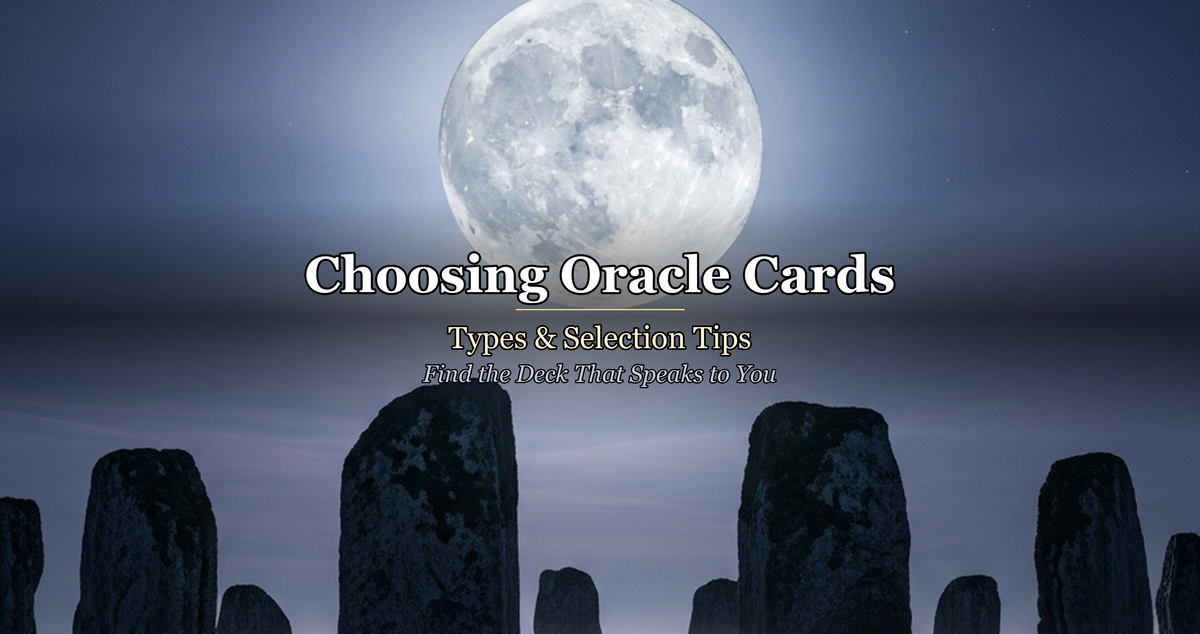Oracle Card Sizes Chart Choosing Oracle Cards: Types & Selection Tips — Find the Deck That Spe