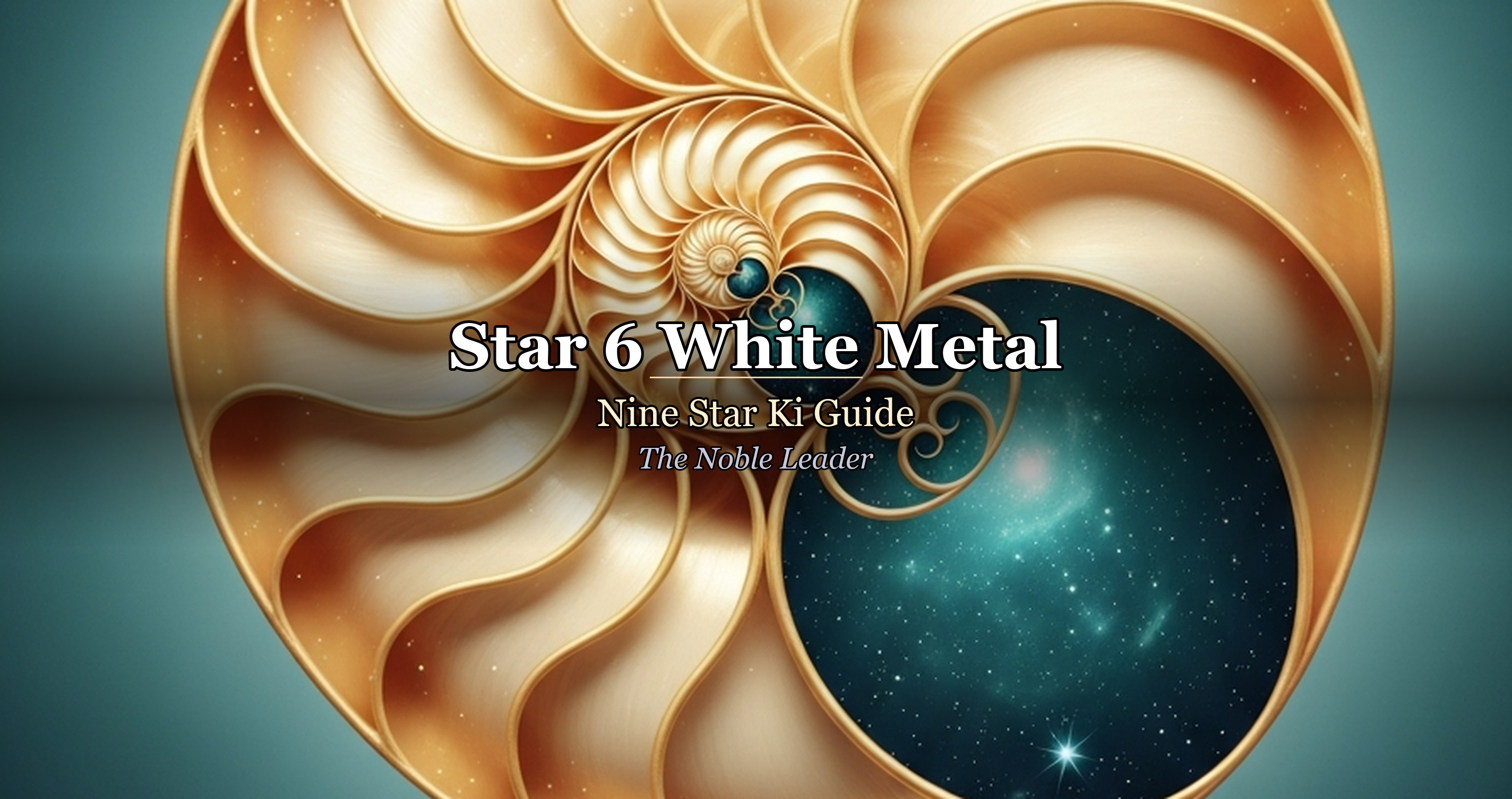 Star 6 White Metal: Nine Star Ki Guide — The Noble Leader