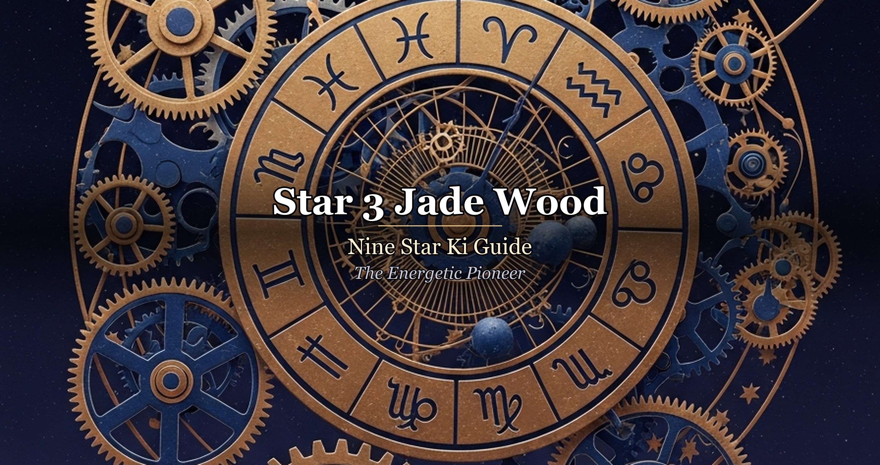 Star 3 Jade Wood: Nine Star Ki Guide — The Energetic Pioneer