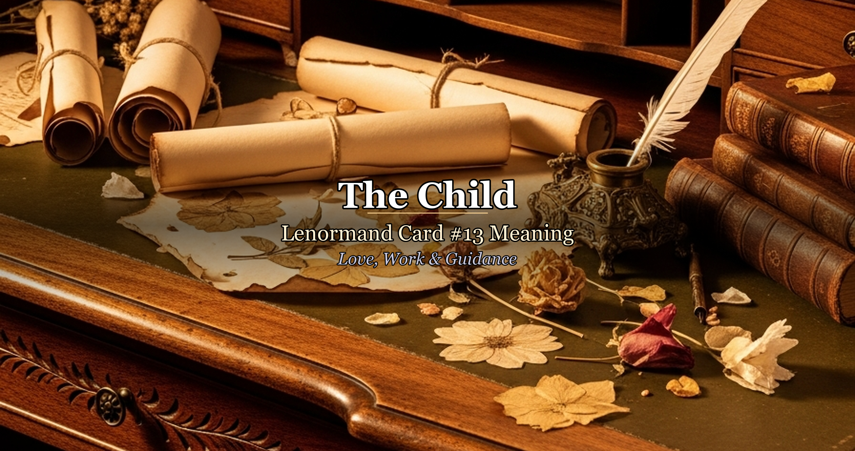The Child: Lenormand Card #13 Meaning — Love, Work & Guidance