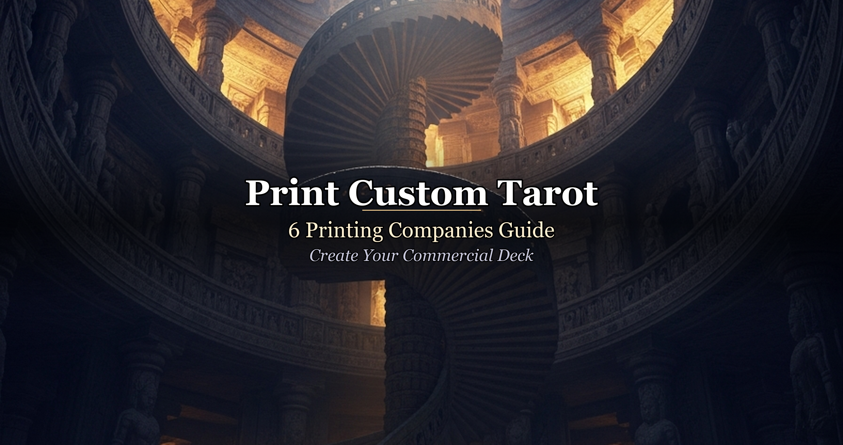 Print Custom Tarot: 6 Printing Companies Guide — Create Your Commercial Deck