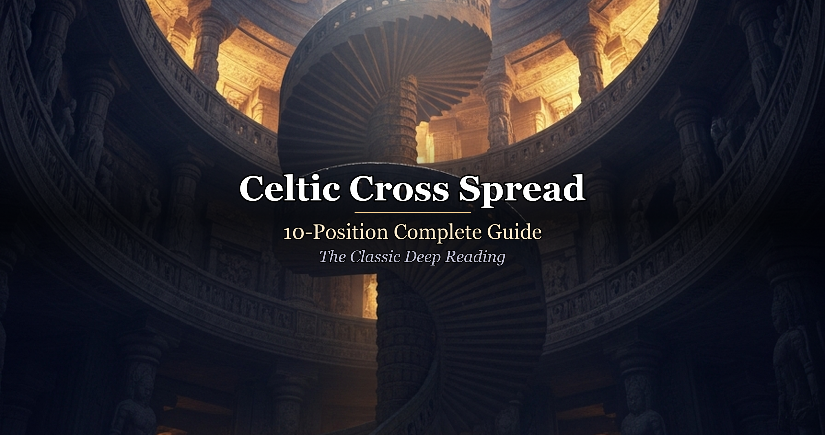 Celtic Cross Spread: 10-Position Complete Guide — The Classic Deep Reading