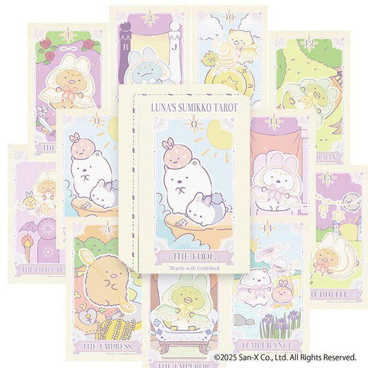 Luna's Sumikkogurashi Tarot — Official San-X 78-Card Deck