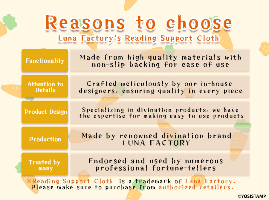 LUNA's YOSISTAMP CLOTH