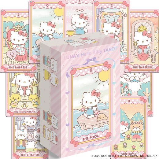 Luna's Hello Kitty Tarot — Official Sanrio 78-Card Deck