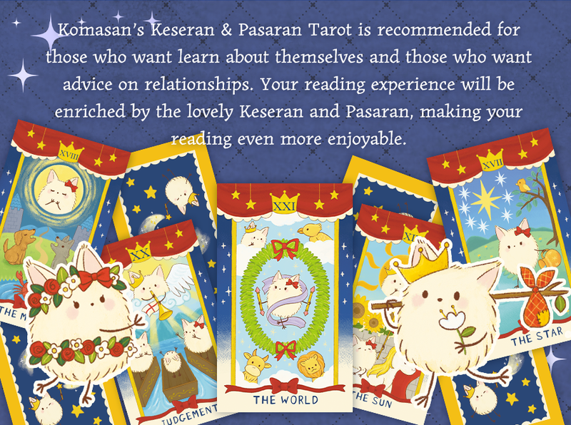 Komasan's Keseran & Pasaran Tarot【Popular YouTuber Fortune-teller Tarot】