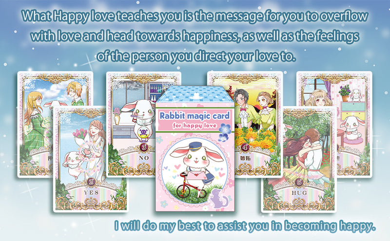 RABBIT MAGIC CARD FOR HAPPY LOVE