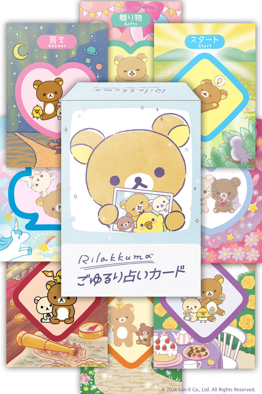 Rilakkuma Goyururi Oracle — Official San-X 49-Card Deck