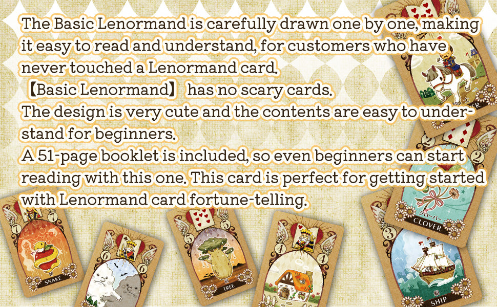 THE BASIC LENORMAND CARD – LUNA FACTORY