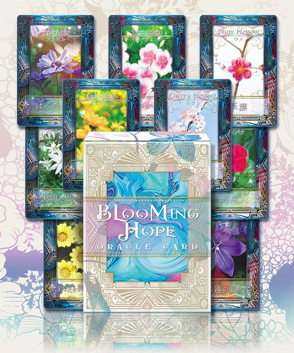 【Beautiful flower oracle card】BLOOMING HOPE ORACLE CARD